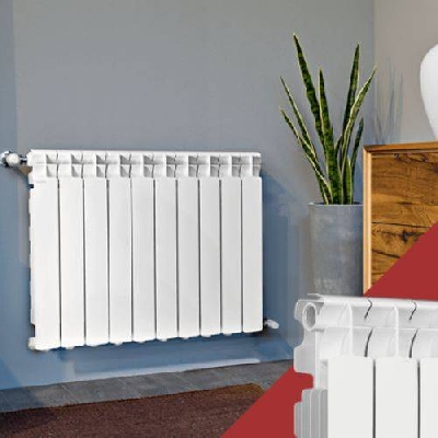 Radiatori in alluminio Fondital CALIDOR SUPER B4 350/100 interasse 350 (10 elementi)