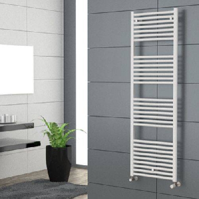 Termoarredo Scaldasalviette in acciaio verniciato bianco Cordivari LISA 22 H 1385 Interasse da 350 a 550