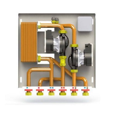 Modulo interfaccia caldaia/termoprodotto con connessione caldaia 30-35 kW Maxiflame MX135/1C