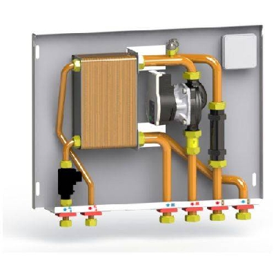 Modulo interfaccia caldaia/termoprodotto e produzione di ACS 30-35 kW Maxiflame MX135/2 MINI