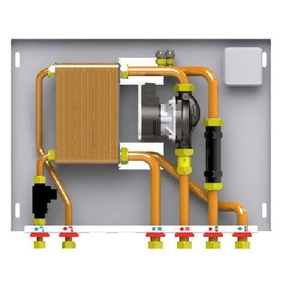 Modulo interfaccia caldaia/termoprodotto e produzione di ACS 30-35 kW Maxiflame MX135/2 MINI