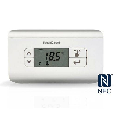 Cronotermostato settimanale con connessione nfc Fantini Cosmi CH119NFC