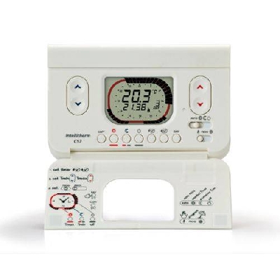 Cronotermostato settimanale a batterie Fantini Cosmi intellitherm C57