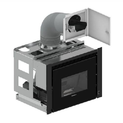 KIT CARICAMENTO PELLET Superiore/laterale per COMFORT P70 AIR La Nordica Extraflame