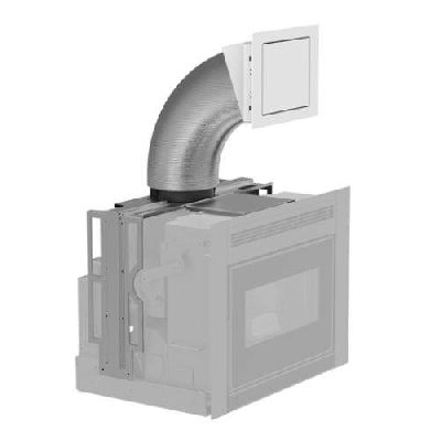 KIT CARICAMENTO PELLET SUPERIORE/LATERALE per inserto COMFORT IDRO L80 La Nordica Extraflame