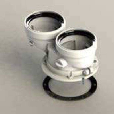 Sdoppiatore compatibile da Ø 80/80 per caldaie a condensazione