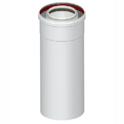 Prolunga coassiale  bicchierata m/f  L. 500 Ø 60/100