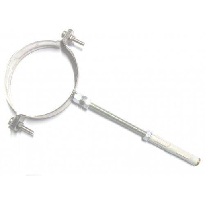 Collare in acciaio smaltato bianco Da 80 mm