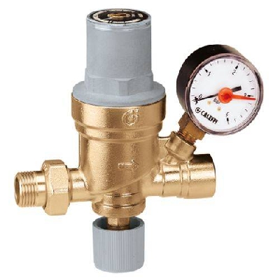 Gruppo di riempimento con manometro e indicatore di taratura 1/2" Caleffi