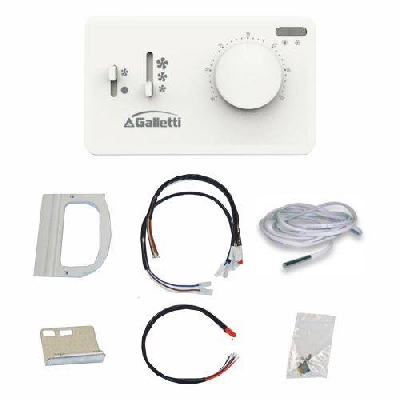 Comando TED 2T completo di kit per installazione e sonda temperatura acqua Galletti Estro FL