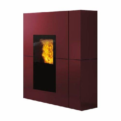 Termostufa a pellet BLADE H22 EKleaner Bordeaux Edilkamin