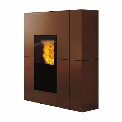Termostufa a pellet BLADE H22 EKleaner bronzo Edilkamin