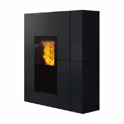 Termostufa a pellet BLADE H22 EKleaner nera Edilkamin