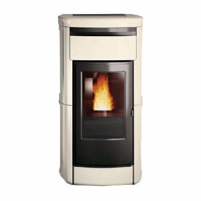 Termostufa a pellet KIRA H22 EKleaner Pergamena Edilkamin