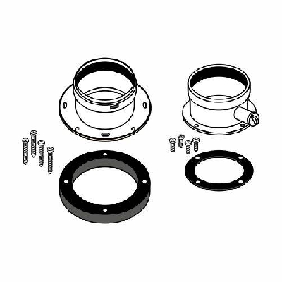Sdoppiatore da Ø 80/80 per caldaie a condensazione Fondital