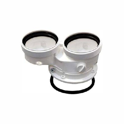 Sdoppiatore da Ø 80/80 per caldaie a condensazione Ferroli