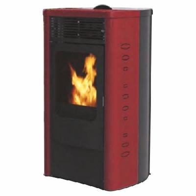 Termostufa a pellet DIDA IDRO bordeaux Italiana Camini