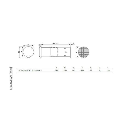 Aspirvelo AIR ECOCOMFORT 2.0 SMART unità di ventilazione e aspirazione con recupero di calore Fantini Cosmi