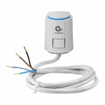 Testa elettrotermica normalmente chiusa 4 fili (230V)