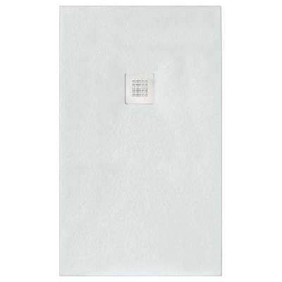 Piatto doccia in Marmoresina effetto pietra bianco cm 80 x 160