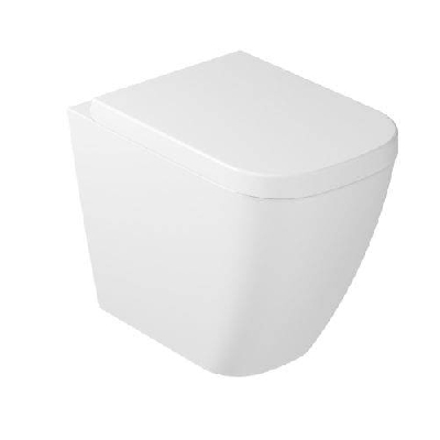 Vaso a terra filomuro senza brida MEG11 PRO Galassia sanitari