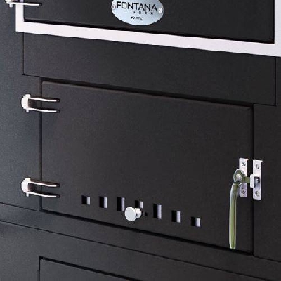 Forno a legna a cottura indiretta Fontana Forni Fornolegna 80x45