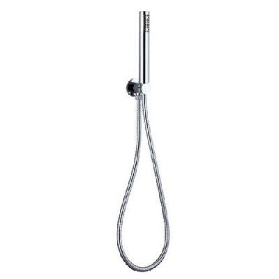 Completo doccia Artist cromo e flessibile pvc argento cm 150