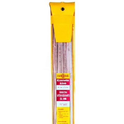 Bacchetta nuda per brasatura capillare di rame anche senza disossidante Castolin 8246RB2010I