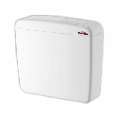 Cassetta esterna per scarico wc 1 pulsante KARIBA SUPER eco 334302