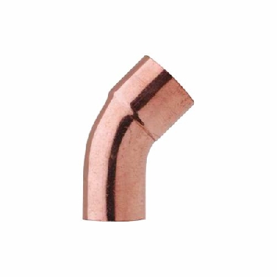 Curva 45° M/F Rame a saldare
