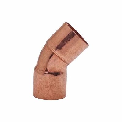 Curva 45° F/F Rame a saldare