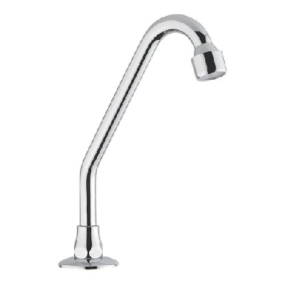 Bocca di erogazione girevole in tubo per installazione su piano Idral 02024