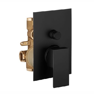 Miscelatore monocomando incasso doccia con deviatore QADRA COLOR Palazzani