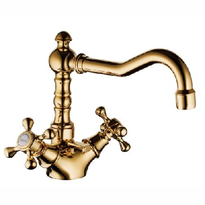 Gruppo per lavabo monoforo con bocca girevole RETRO' COLOR PALAZZANI