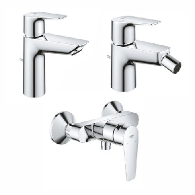 Set miscelatore taglia S lavabo + bidet  + doccia esterno BAUEDGE Grohe