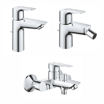Set miscelatore taglia S lavabo + bidet  + Vasca esterno BAUEDGE Grohe