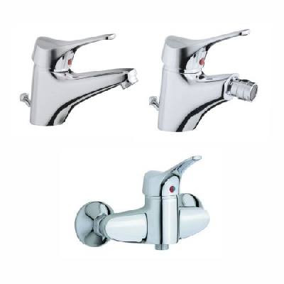 Set miscelatore lavabo + bidet + doccia esterno MITO 3 Cisal