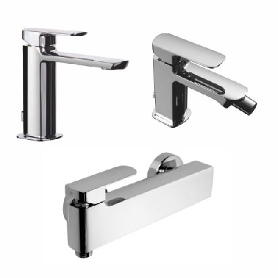 Set miscelatore lavabo + bidet + doccia esterno MIS Palazzani