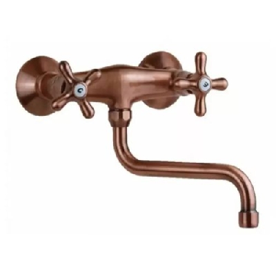 Gruppo lavello a muro rame IRIS Paffoni IRV161RM