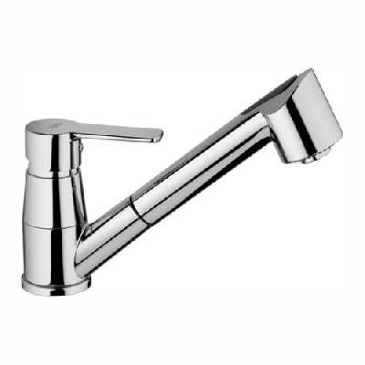 Miscelatore lavello con doccetta estraibile RED Paffoni RED183CR