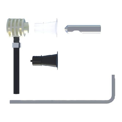 Fischer WB9 B TU Fissaggio nascosto per WC e Bidet sospesi con accesso dal basso 551884