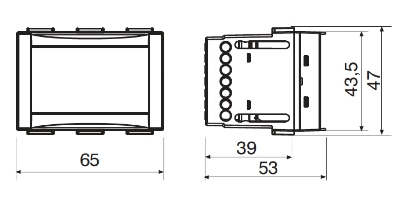 Perry Termostato digitale ds incasso Touch Screen 230V 1TITE543
