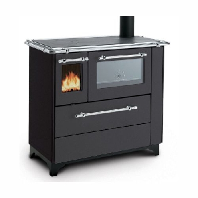 Royal Betty 4,5 New - Cucina a legna acciaio canna di fucile