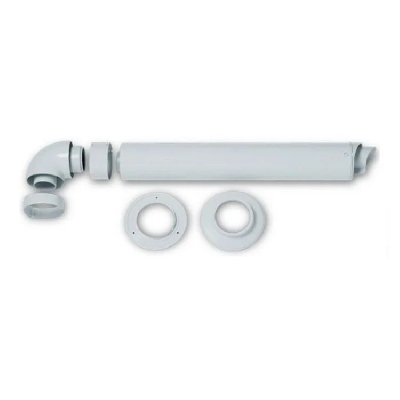 Kit coassiale Ø 600/100 per caldaie a condensazione Vaillant