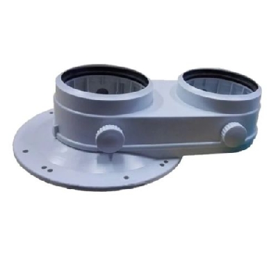 Sdoppiatore da Ø 80/80 per caldaie a condensazione Vaillant