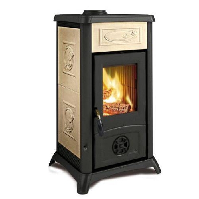 Stufa a legna GEMMA liberty panna La nordica Extraflame