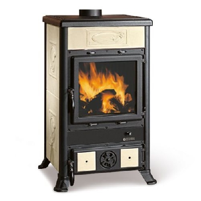 La nordica Extraflame Stufa a legna ROSSELLA R1 BII Liberty Panna