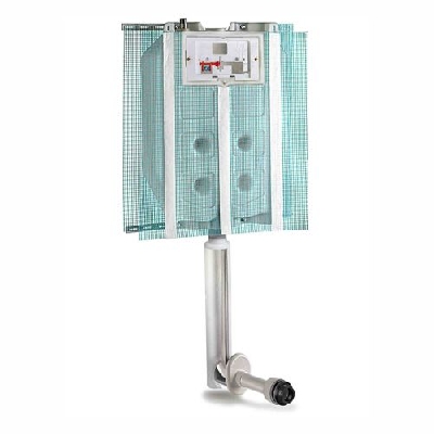 Pucci Cassetta di scarico da incasso SARA 9 Lt per pareti in muratura