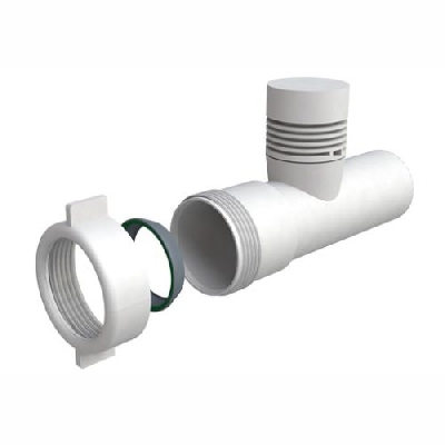 Bonomini Valvola immissione aria bianco D. 40 x 140 mm 0720AB64B0