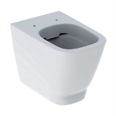 WC GEBERIT Smyle Square a terra rimfree con coprivaso soft-close 500.829.00.1